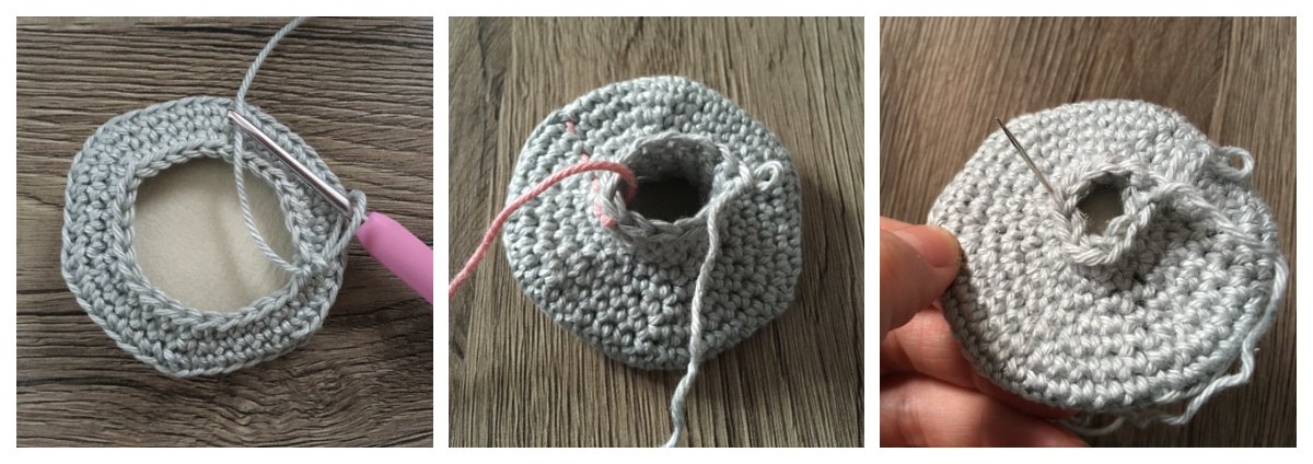 Blog-Inhaltsbild für 'Eisbecher mit Hund, kostenlose Häkelanleitung'